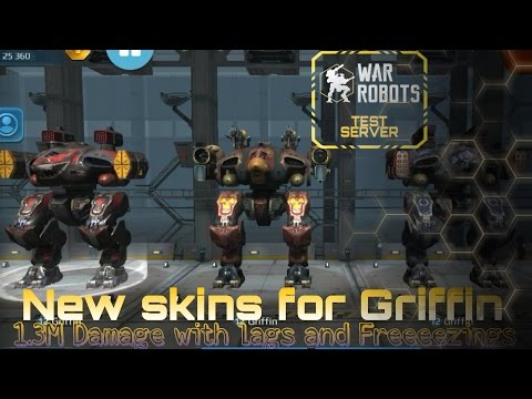 Paintwork for Griffin - New skins - Test Server War Robots