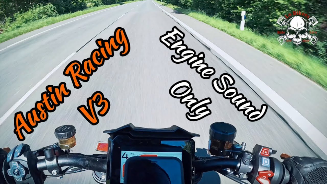 KTM 1290 Superduke R / Austin Racing V3 / RAW Engine Sound #1 - YouTube