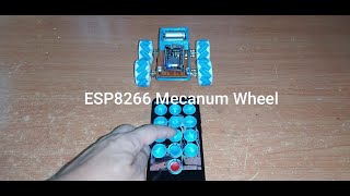 DIY ESP8266 Mecanum Wheel