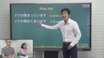 30 Dungmori   Khóa học N4 Ngữ pháp 1