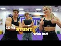 come stunt with me! *first time since the cheerleading worlds