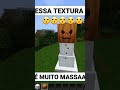 ÉSSA TEXTURA É MUITO MASSAAAA #fy #minecraft