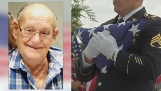 Funeral for Veteran With No Family Draws Massive Crowd