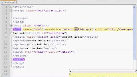 Validating Dropdown List in Javascript