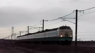 特急電2007M 特急いなほ7号 秋田行　Ltd.Exp. Inaho-7 for Akita.