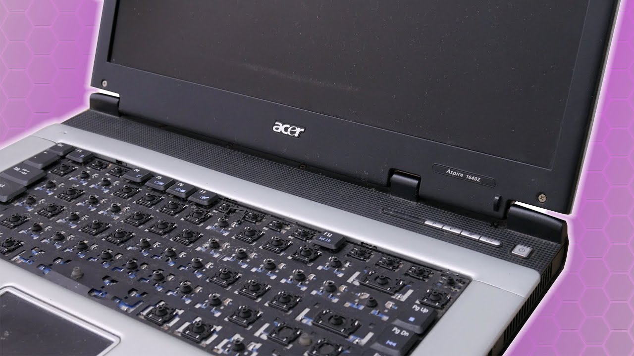 Can I restore this Old and Destroyed Acer Laptop? - YouTube