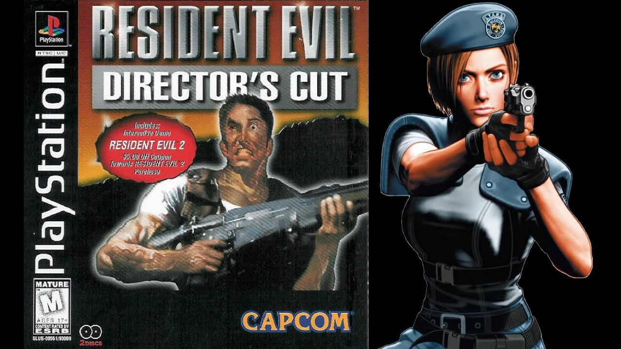 Resident Evil: Director's Cut (PlayStation) - (Longplay - Jill