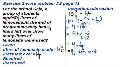 Oxford new countdown book 5 third edition Exercise 3a Word problem#3 Page # 41