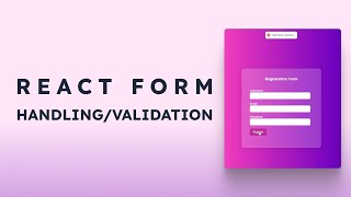 BEST Ways to Handle and Validate React Forms withour a Library