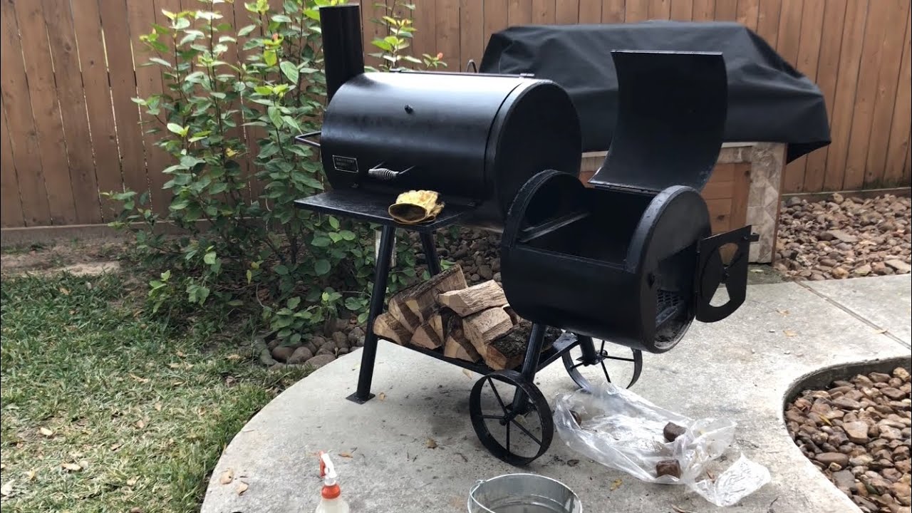 Old Country Wrangler Offset Smoker Review - YouTube