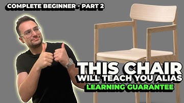 Beginner Surface Modeling in Autodesk Alias | Chair Tutorial Part 2 - FINAL
