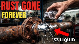 $3 Battery REMOVES ALL Rust. PERMANENTLY. No Mechanic. No Chemicals. BIG AUTO HID THIS
