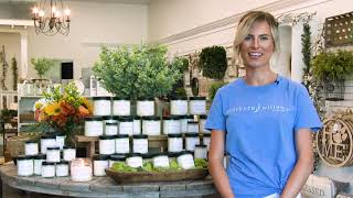 Augusta Candle Company partnered with Southern Willow Market on wholesale candles & body products.