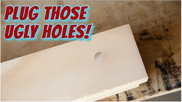 Quick Tip #7: Dowel Plugs!