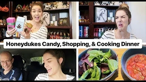 CANDY TASTING, GROCERY SHOPPING, & COOKING DINNER!...