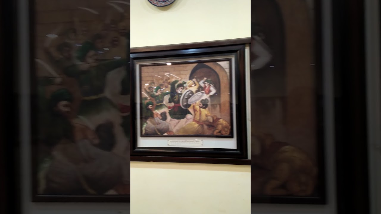 Art Gallery. THE OLD WALLED CITY MOOLTAN. AT MULTAN DAMDAMA.