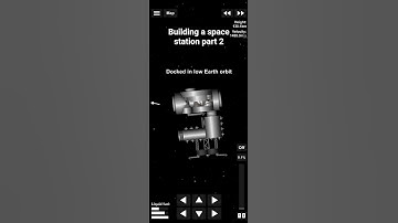 building a space station part2#sfs#spacflight#docking#space#spacestation#game#mobilegame#gaming