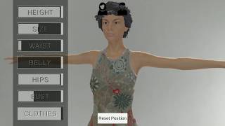 Fashion - Fitting & Measurements Augmented Reality