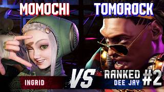 SF6 ▰ MOMOCHI (Ingrid) vs TOMOROCK (#2 Ranked Dee Jay) ▰ Street Fighter 6 Gameplay