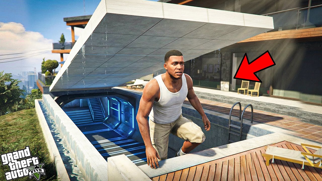 Franklin Explores The Most Secret Hidden Base Ever in GTA 5 !
