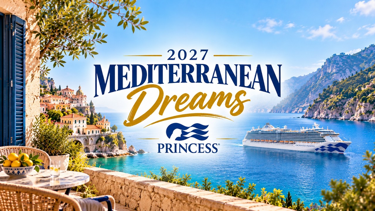 Princess Mediterranean Dreams 2027 | Cruise1st