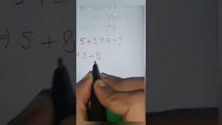 BODMAS Rule📍#crazymath #maths #exampuzzle #mathshorts