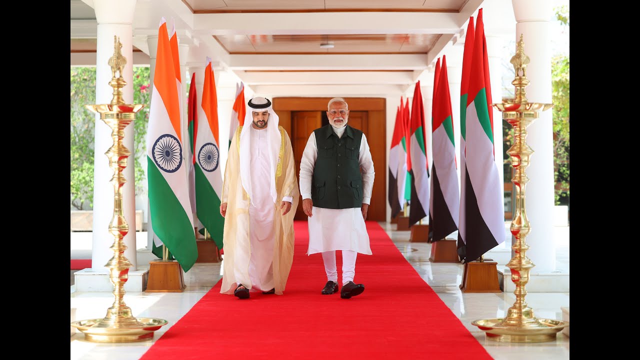 زيارة حمدان بن محمد الرسمية إلى الهند