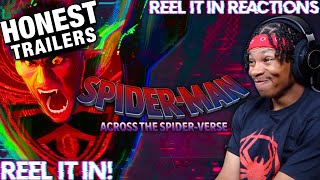 Full SPIDER-MAN: ACROSS THE SPIDER-VERSE HONEST TRAILERS REACTION | Screen Junkies | REEL IT IN REACTION Guide