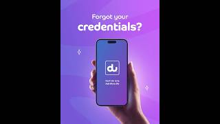 How to reset password on the du App screenshot 4