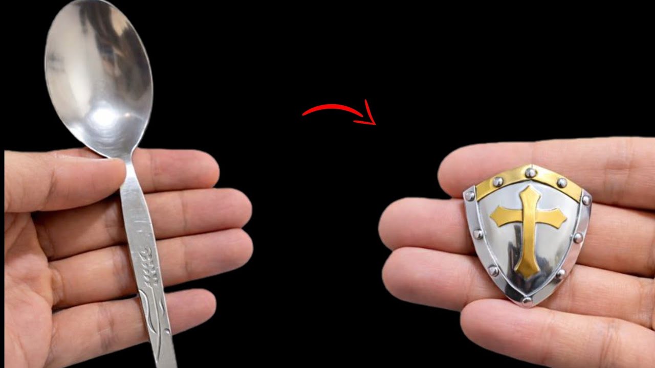 How a 5¢ Kitchen Spoon Became a Knight's Shield 🛡 ⚔️