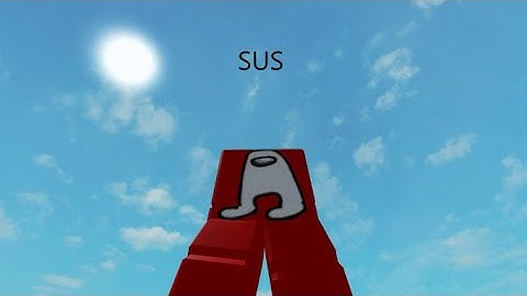 Roblox Showcase Script Among us (SUS)