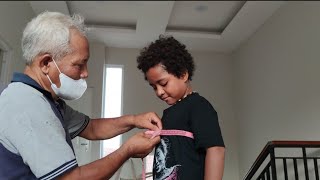 Ep.287 Ukur Baju kiriman dari Papua