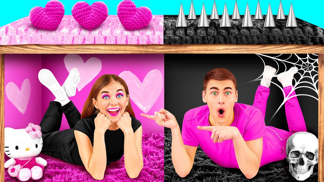 Geheime Räume Unter Dem Bett | Lustige Challenges von Parara Best