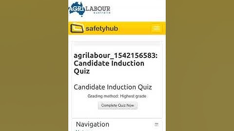 Online Induction - Smart Phone Instructions