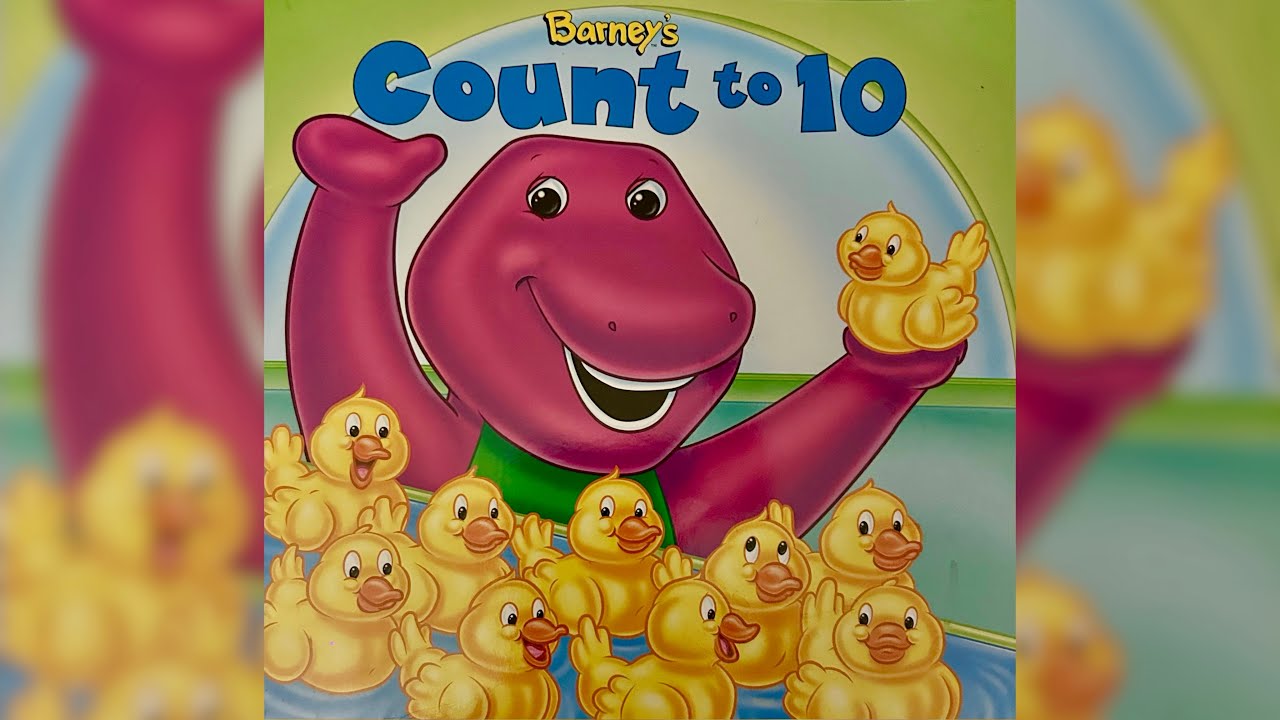 Счёт Барни до 10 💜