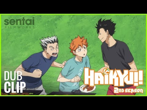 Haikyu!! Season 2 Official English Dub Clip #3