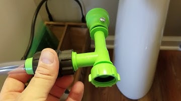 Python Fish Tank Siphon Connect