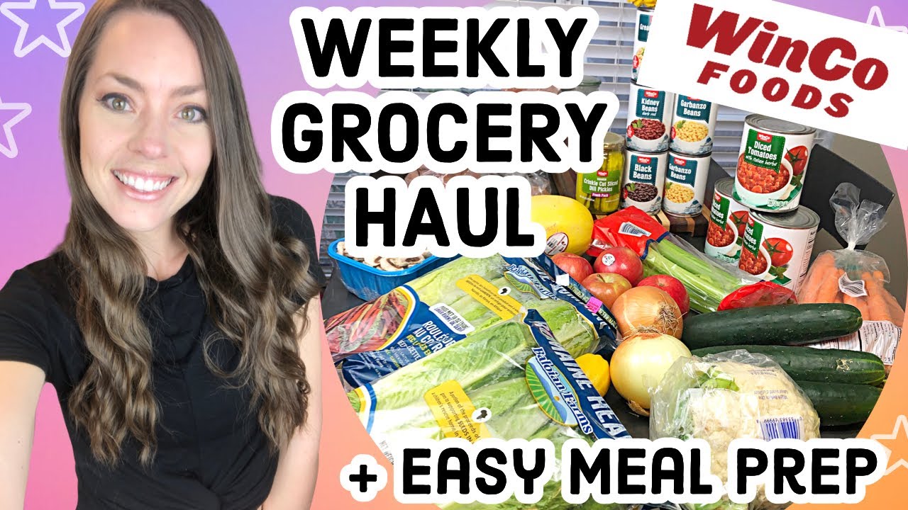 GROCERY HAUL + EASY 30 MINUTE MEAL PREP | Budget Friendly Groceries ...
