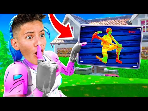USO LE TELECAMERE NASCOSTE per BARARE nel NASCONDINO CON I MIEI AMICI SU FORTNITE!