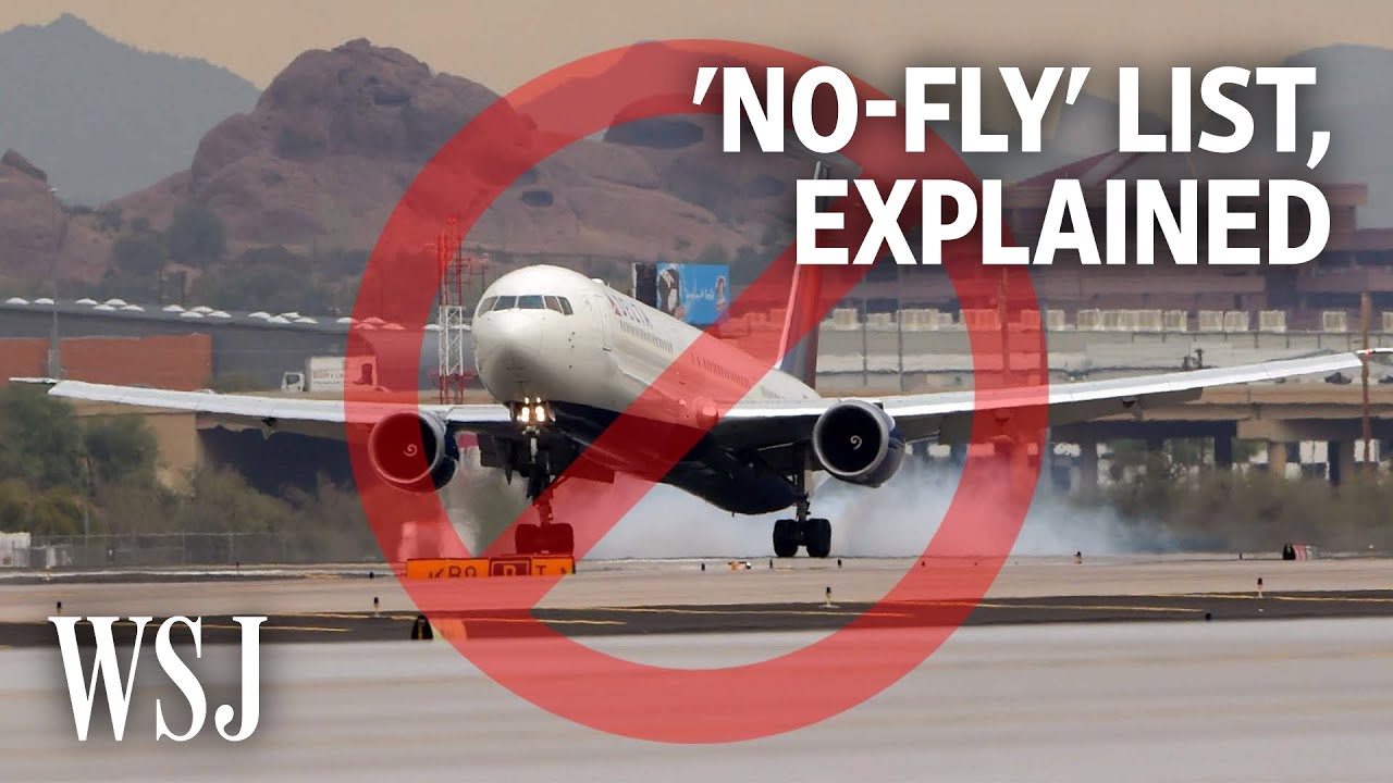 The Federal 'No-Fly' List, for Unruly Passengers Explained