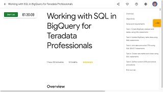Working with SQL in BigQuery for Teradata Professionals