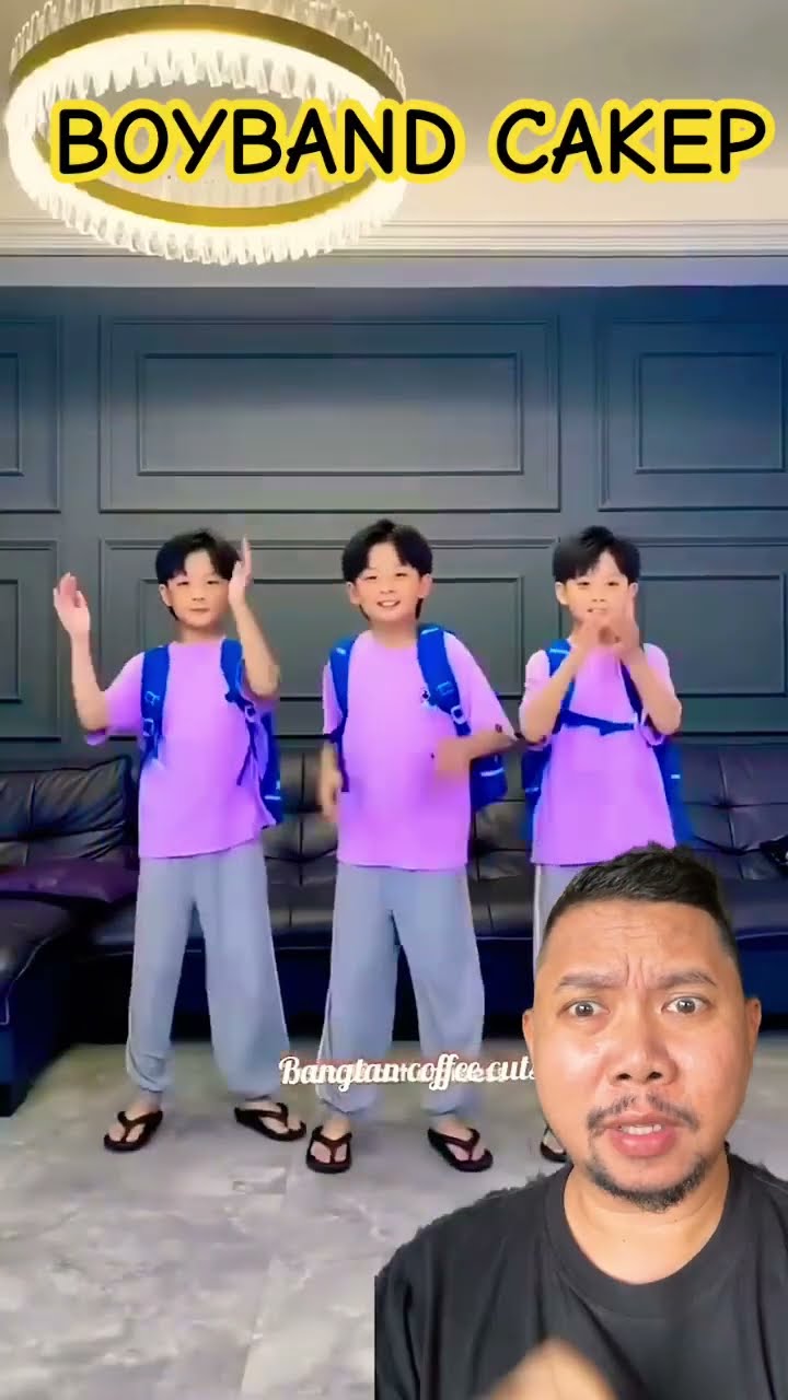BOCIL JADI BOYBAND GANTENG!!!?? #bts #jeon #kpop #junkook #army #shortsfeed