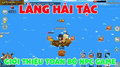 Làng Hải Tặc giới thiệu toàn bộ NPC trong game #langhaitac #funnysoft
