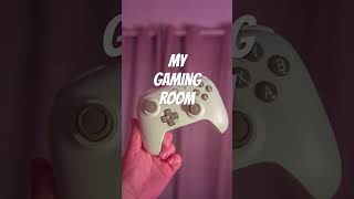 my pink aesthetic gaming pc set up and room tour 🎮💕 #gamingsetup #gamingroom #pcgaming