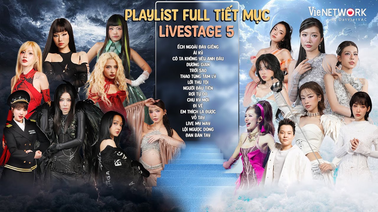 Playlist Full 16 Tiết Mục Solo Livestage 5 Em Xinh Say Hi - 16 Em Xinh Tỏa Sáng Theo Cách Riêng