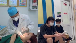VLOG 465 || TAKING MY 2 SONS TO THE DERMATOLOGY HOSPITAL AND FINISHING 10 PORCELAIN TEETH
