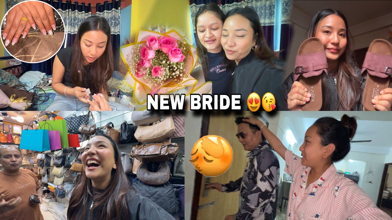 IRRITATING KENNY DADA 😅😝 MET MY NEWLY MARRIED FRIEND! ❤️ I’M A NAIL TECH TOO 😌