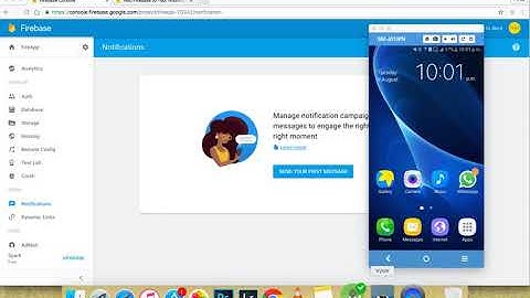 10 Android Studio Tutorial   Firebase Sending Notifications   Part 10