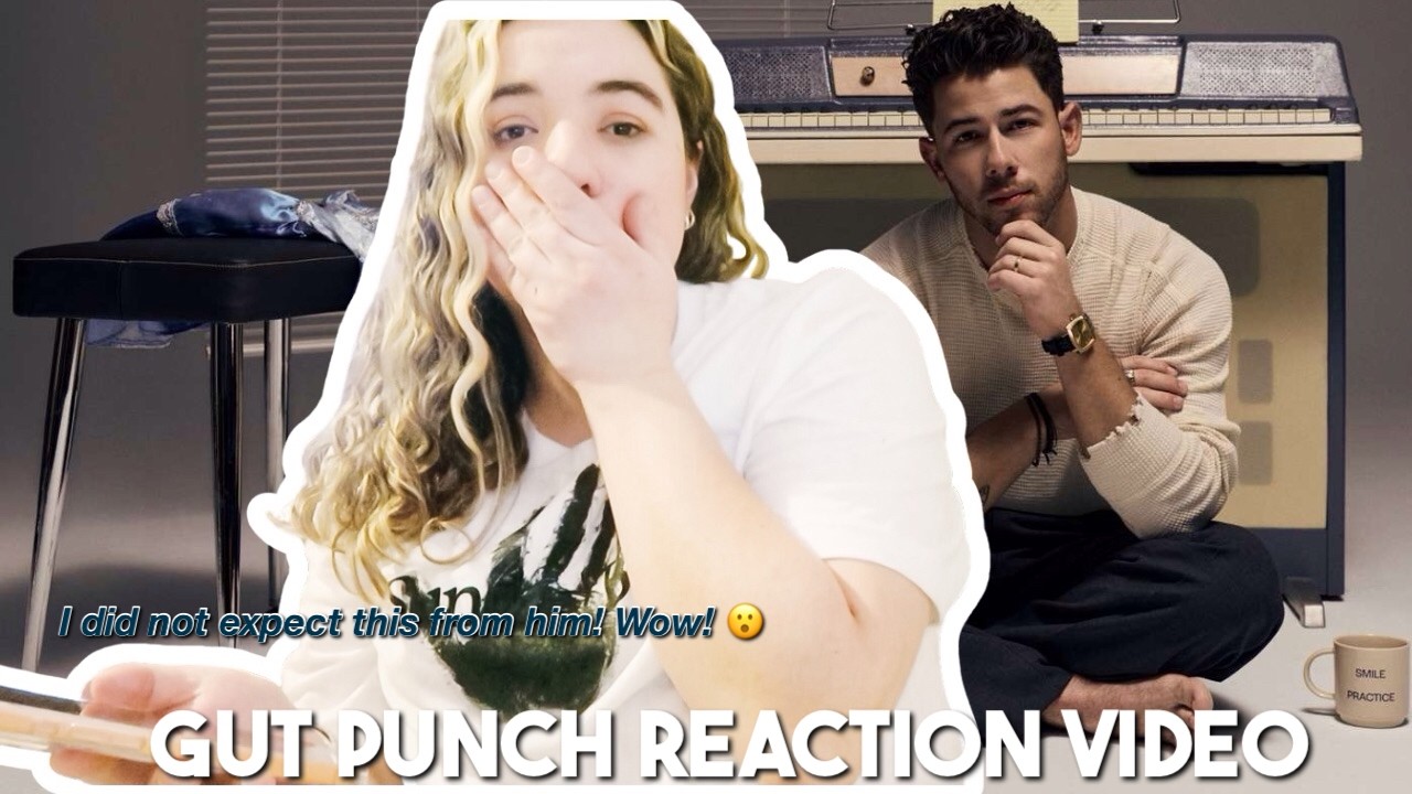GUT PUNCH   NICK JONAS, | Honest Reaction & Review| Hannah Rebekah