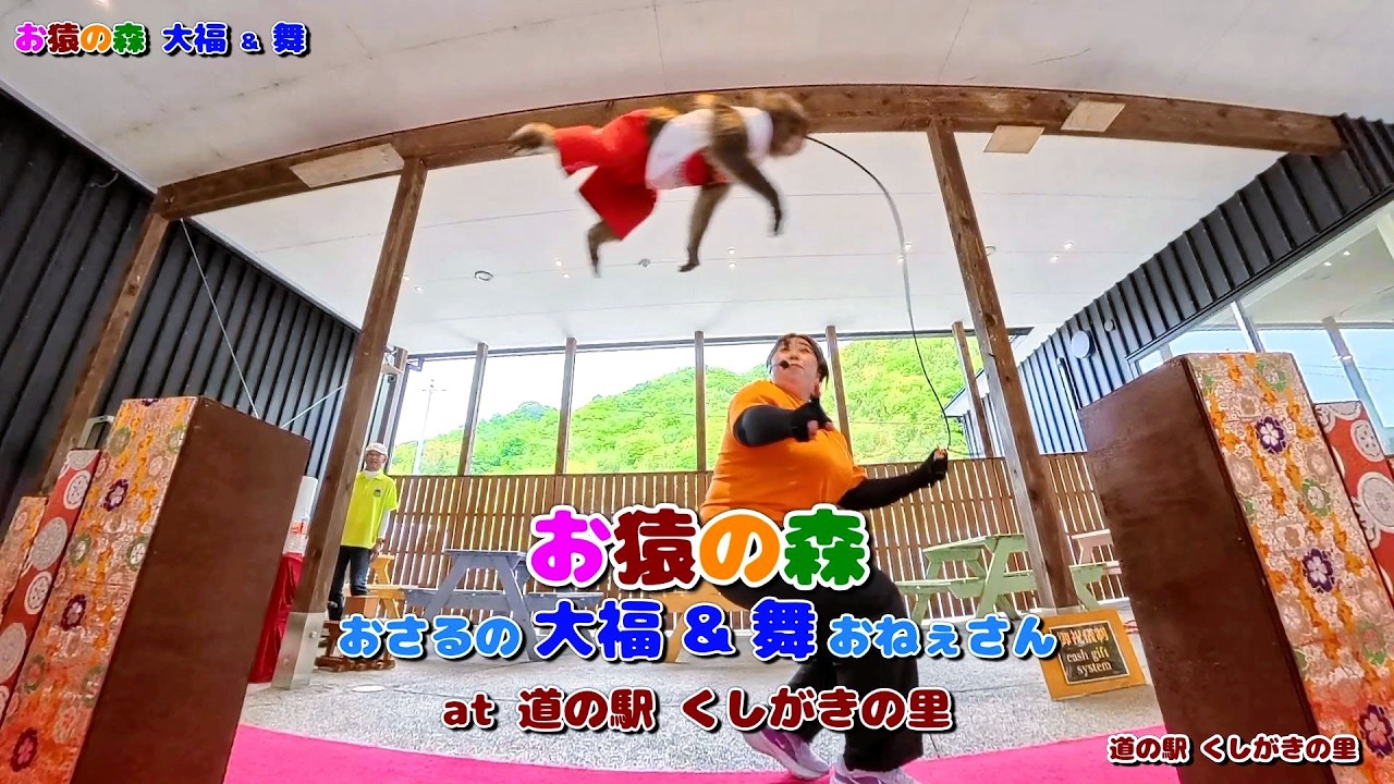 MonkeyｰD-Bridgeさま専用です。 Monkey Forest (Daifuku & Mai) 2 / Kushigaki no Sato Roadside